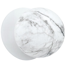 Lassie Marble Opal Glass Cool White LED Outdoor Wall Light